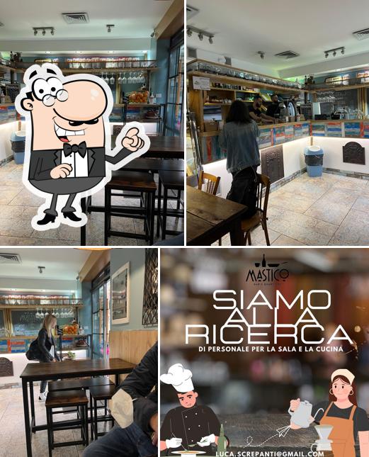 Dai un'occhiata agli interni di Mastico