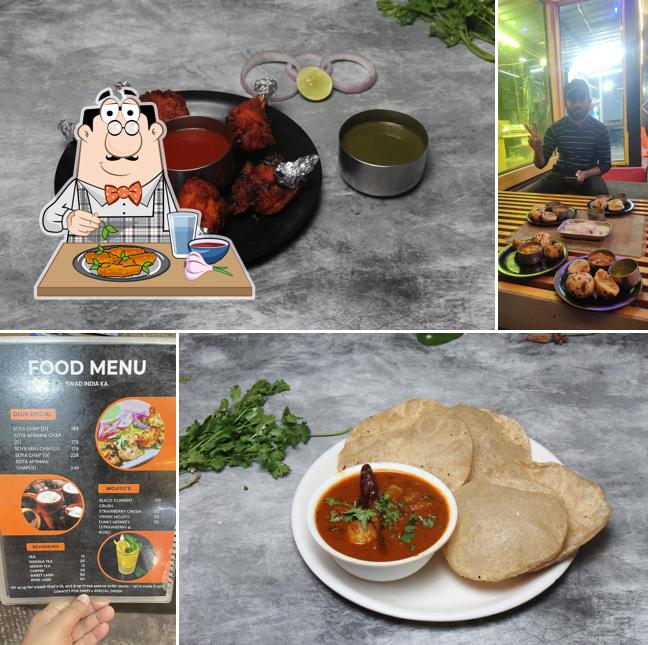 Chicken wings at Swad india ka