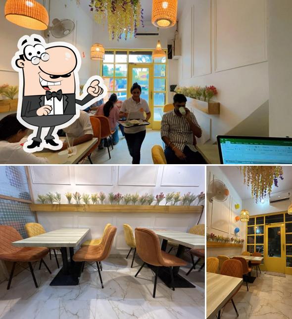 The interior of THE MEET & GREET CAFE & RESTRO