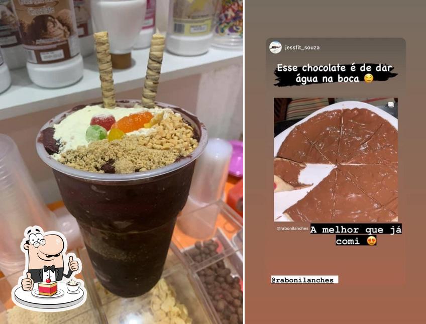 Peça uma das opções doces