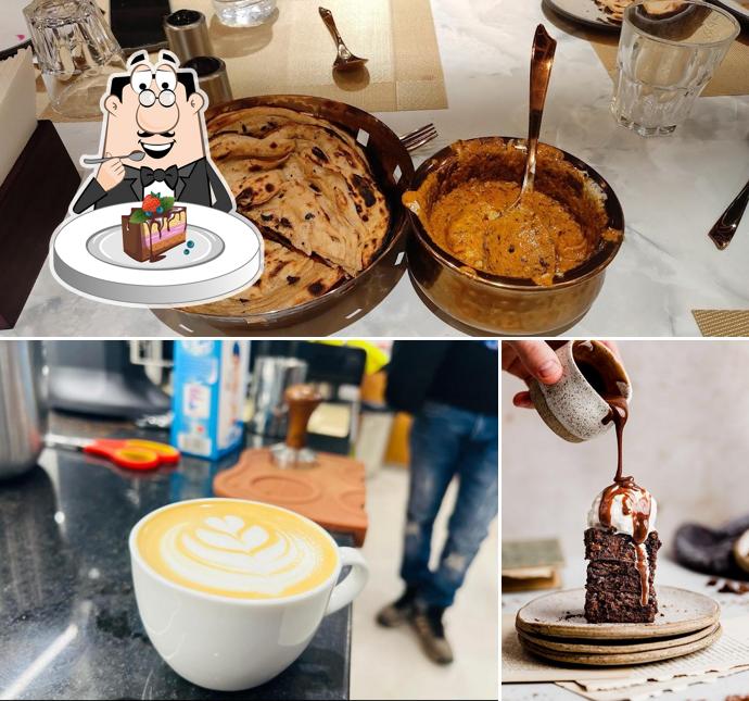 Chocolate cake at 7Hills Restaurant & Café