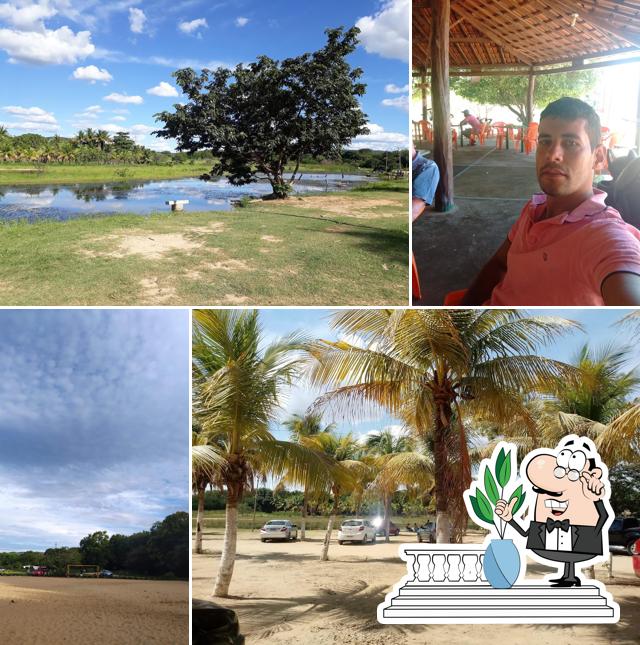 O exterior do Bar 40 Graus