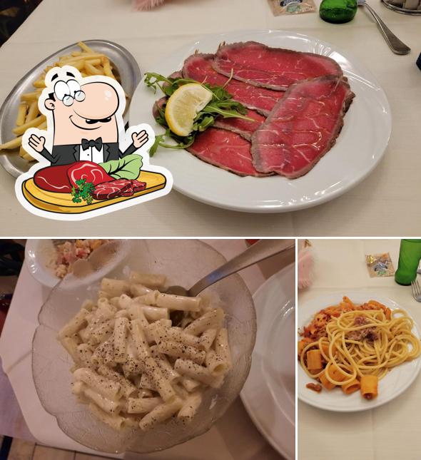 Carpaccio di manzo al Ristorante Bar Smania Anna