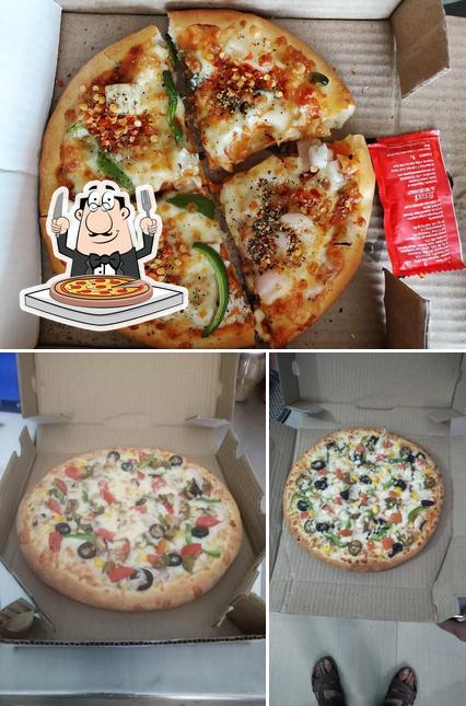 At Pizza Point Derabassi, you can order pizza