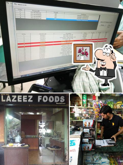 Lazeez Foods is distinguished by interior and food
