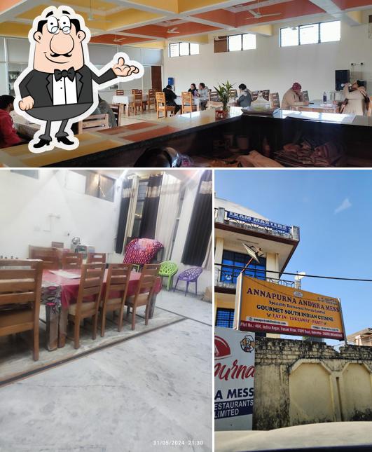 The interior of ANNAPURNA ANDHRA MESS SPECIALITY RESTAURANT PRIVATE LIMITED