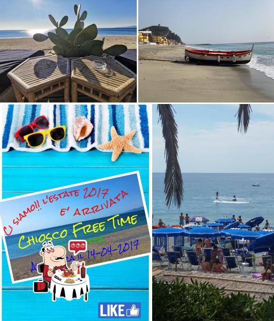 Prenditi la cucina di mare a Chiosco Free Time