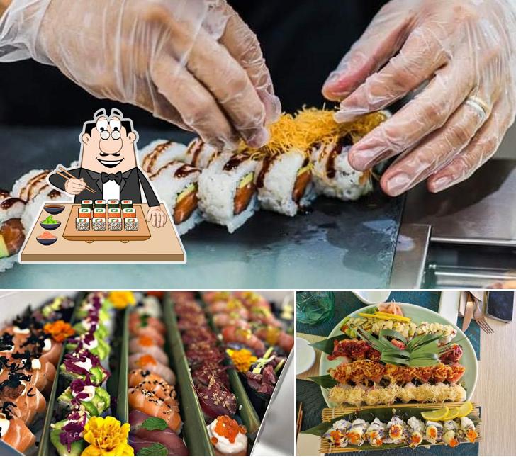 Il sushi è il cibo tradizionale della cucina giapponese