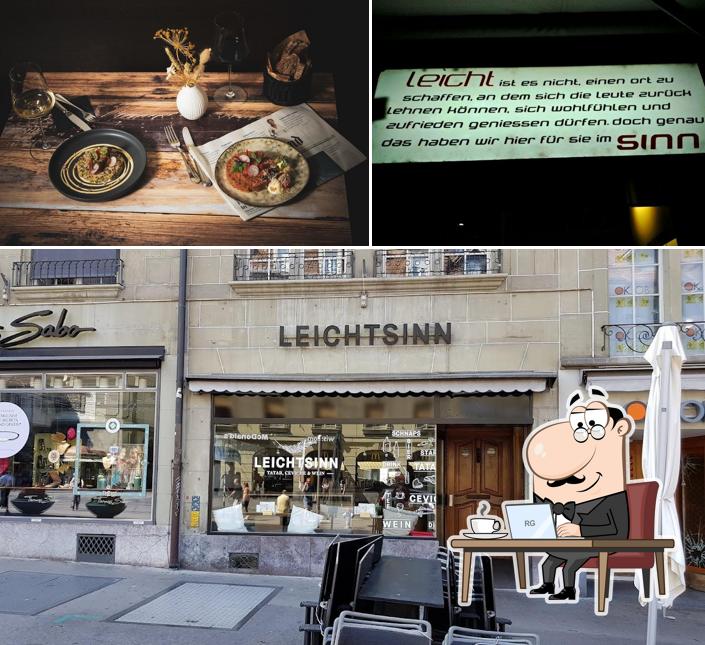 Gli interni di LEICHTSINN umami food & wine