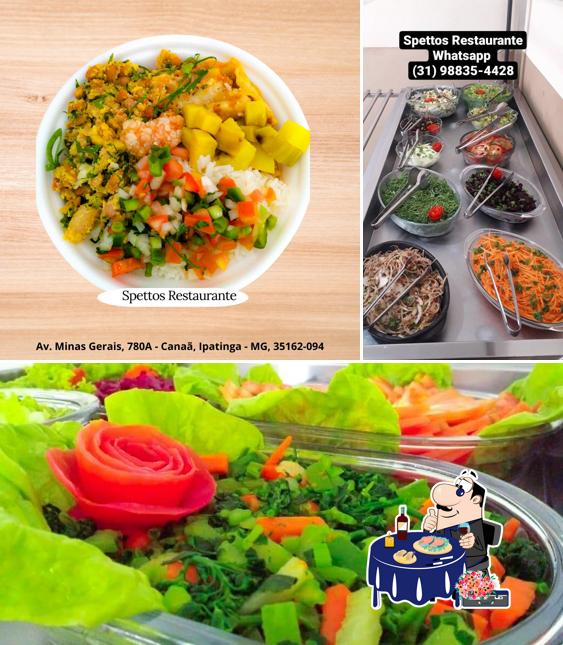 Sashimi em SPETTOS RESTAURANTE