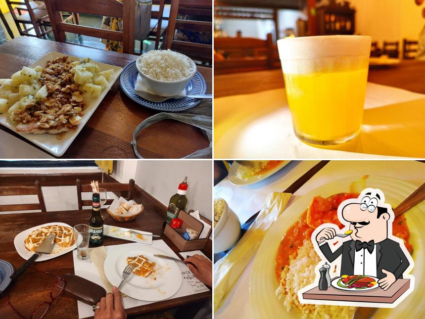 Comida em Restaurante Arte e Sabor