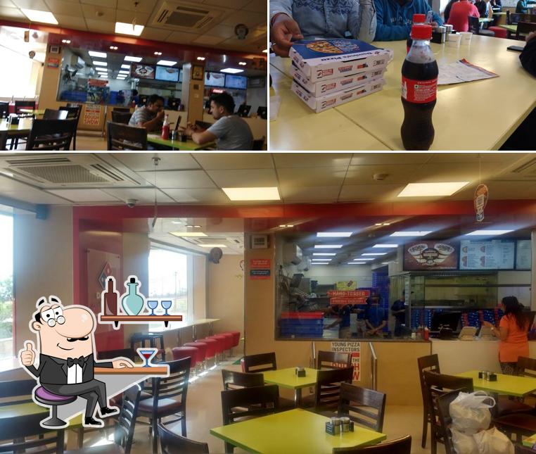 Check out how Domino's Pizza AMR Mall, Katra looks inside