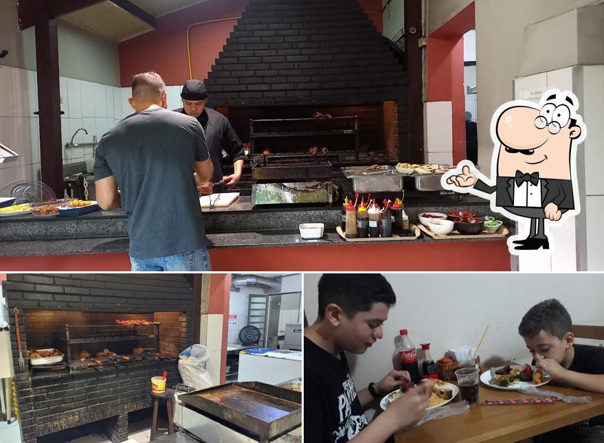 O interior do Nippon Grill - Japonês do Centro