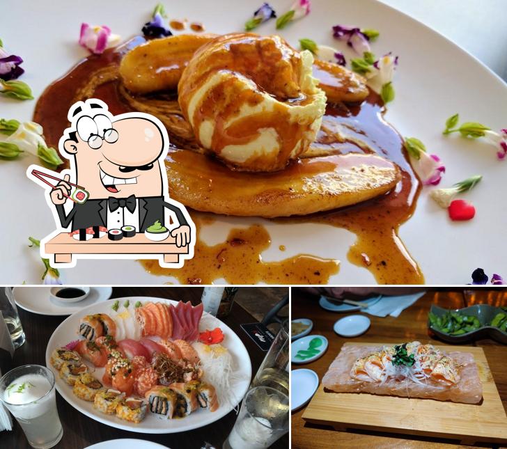 Rolos de sushi são oferecidos por Vista Nipô