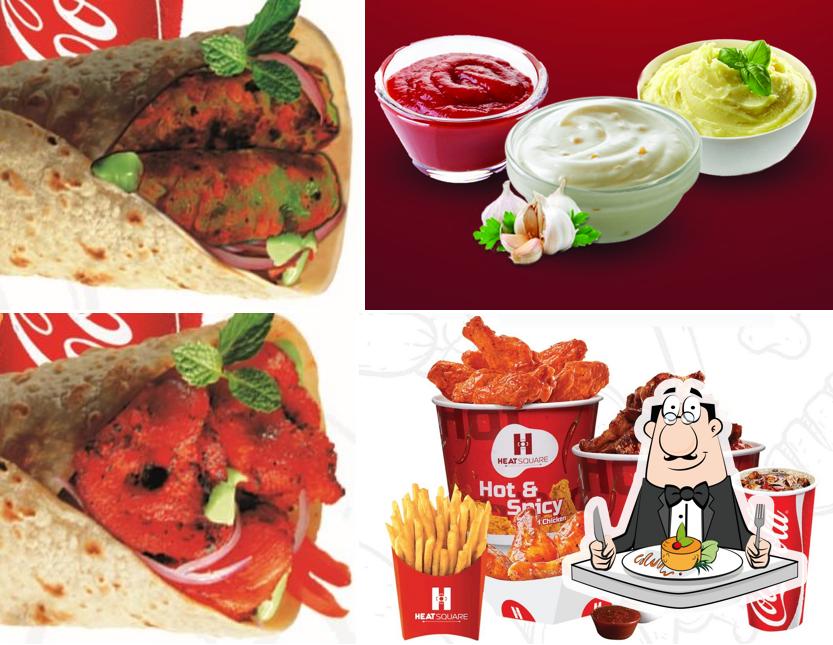 Food at Heatsquare Restaurant Prozone