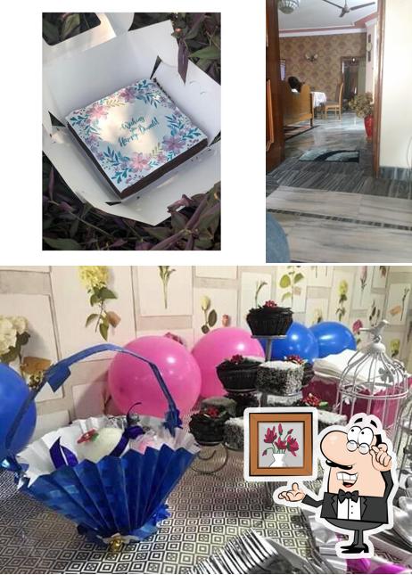 Check out the image displaying interior and birthday at The Cake Factory - Bakery and Cake Shop