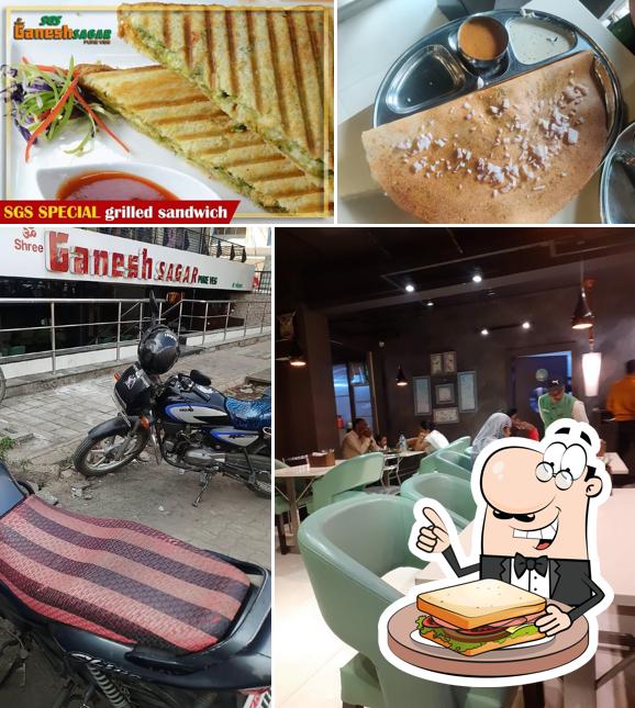 Grilled cheese sandwich at Shree Ganesh Sagar