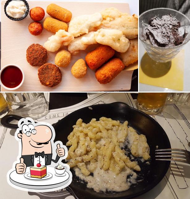 Démodé serve un'ampia varietà di dessert