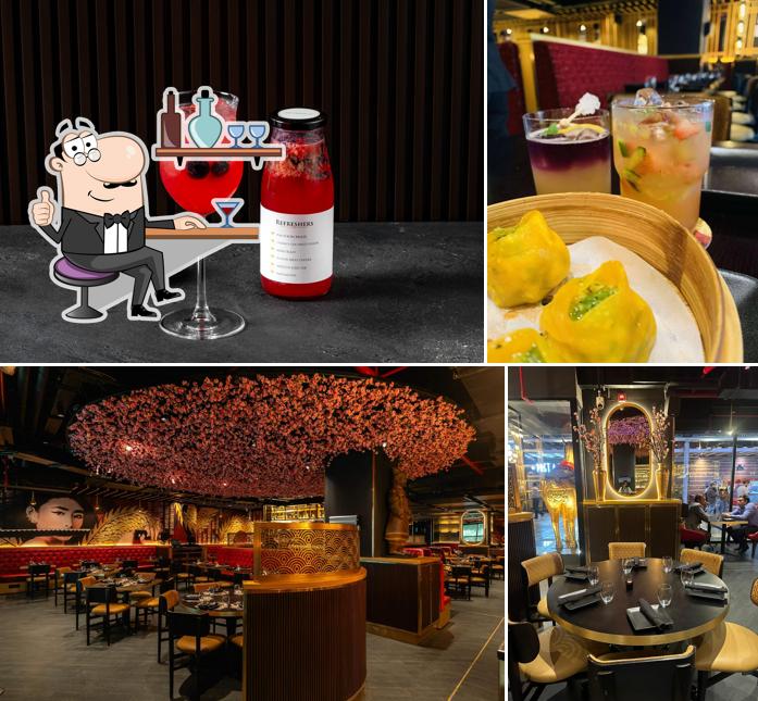 The image of interior and drink at P.F. Chang's CyberHub