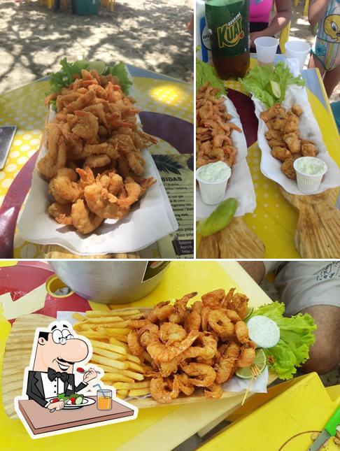 Platos en Quiosque Brek & Pare