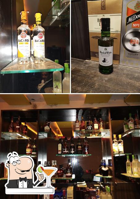 Order a drink from the menu