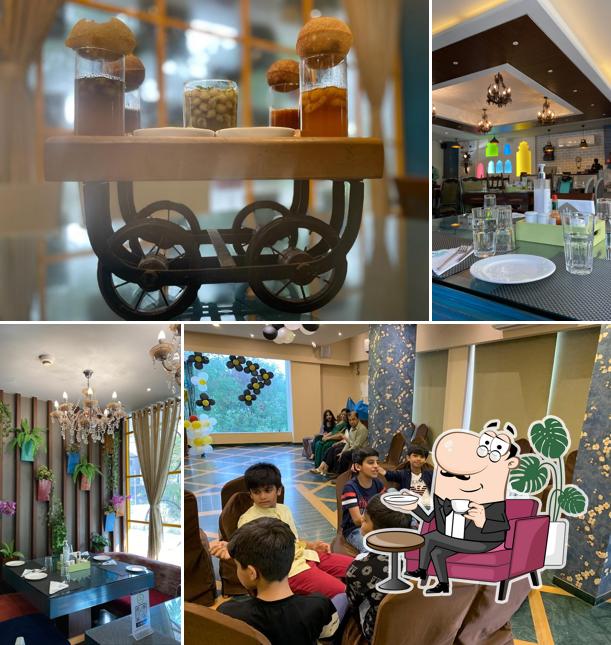 Check out how RD'S Infusion Global Veg Kitchen Fine Dining Restaurant looks inside