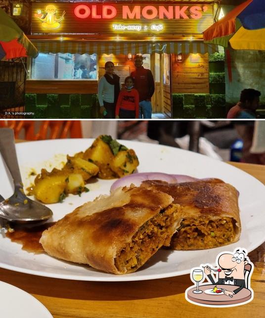 Food at Old Monks' Cafe & Take-Away