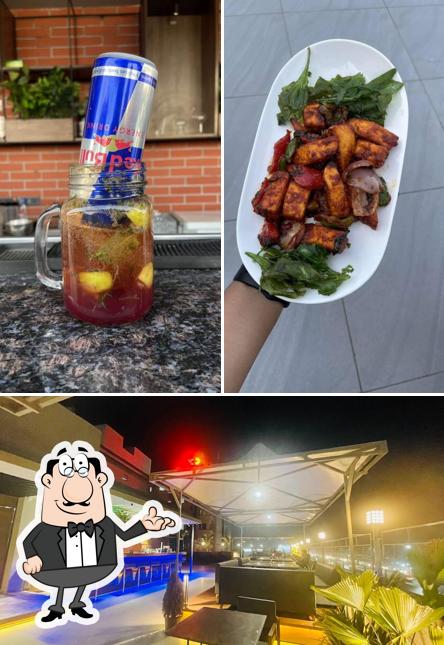 The interior of Rasa Restro Cafe & Rooftop