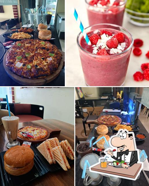 Chocolate mousse at VIJAYRAMA RTS CAFE