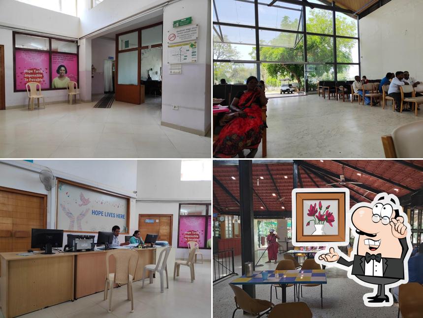 Bharath Cancer Hospital canteen