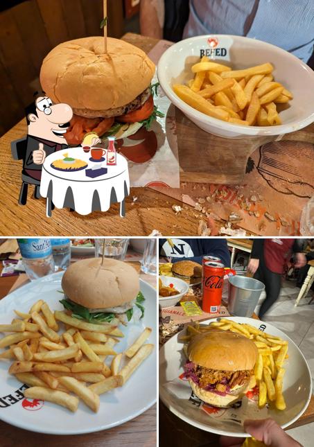 Prenditi un hamburger a Befed Brew Pub Settimo Torinese Cielo