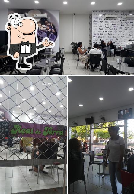 O interior do Açaí da Terra