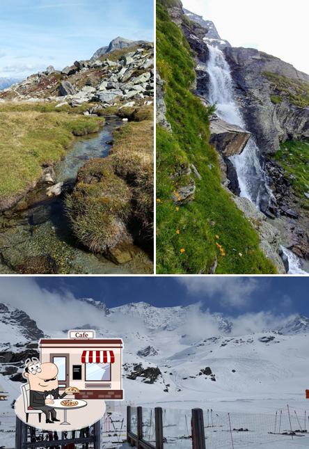 Goditi la vista dall'area esterna di Ustaria Rabgiusa