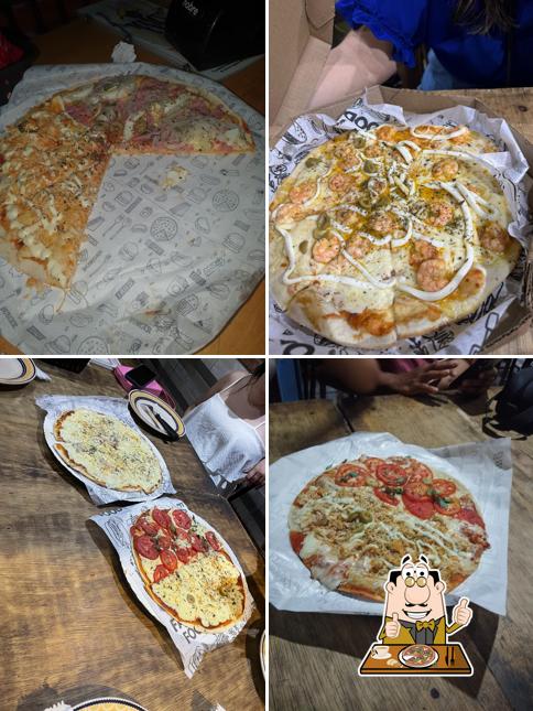 Consiga pizza no Mamulengo Restaurante e Pizzaria