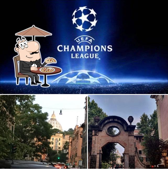 Puoi goderti l'aria fresca da seduto all'esterno di Pub TB e B