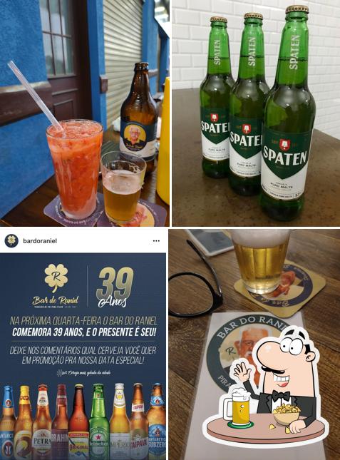 Bar do Raniel fornece uma opção de cervejas