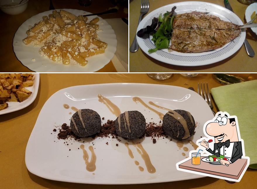 Cibo al Ristorante La Rocca