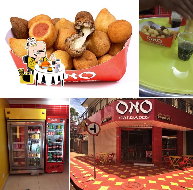Comida em ONO Salgados