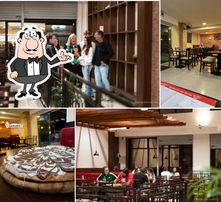 Veja imagens do interior do Pizzaria Garage 70 Afonso Pena