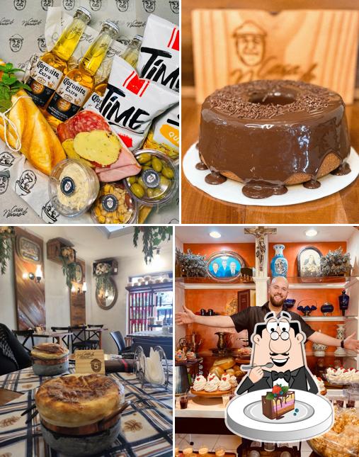 Bolo de chocolate em Casa do Nonno Ponta Porâ