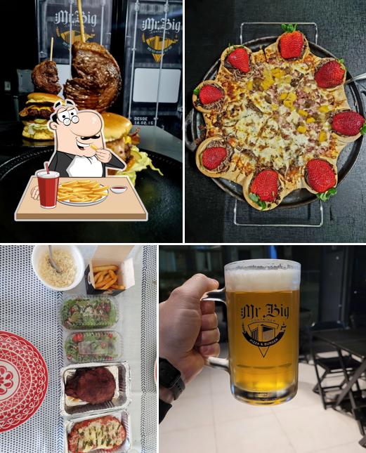 Batata frita em Mr.Big Container Restaurante Hamburger Pizzaria em Soledade