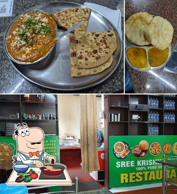 Chicken curry at Sree Krishna Purohit Veg Restaurant in Munnar Jain Food North Indian