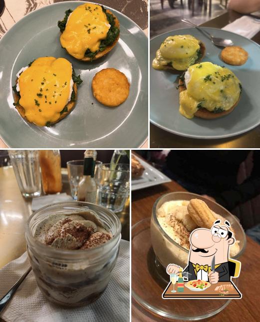 Eggs benedict at The Nutcracker