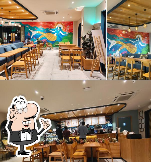Check out how Starbucks looks inside