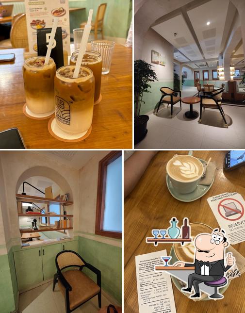 The interior of Beanlore Coffee Roasters - HSR Layout