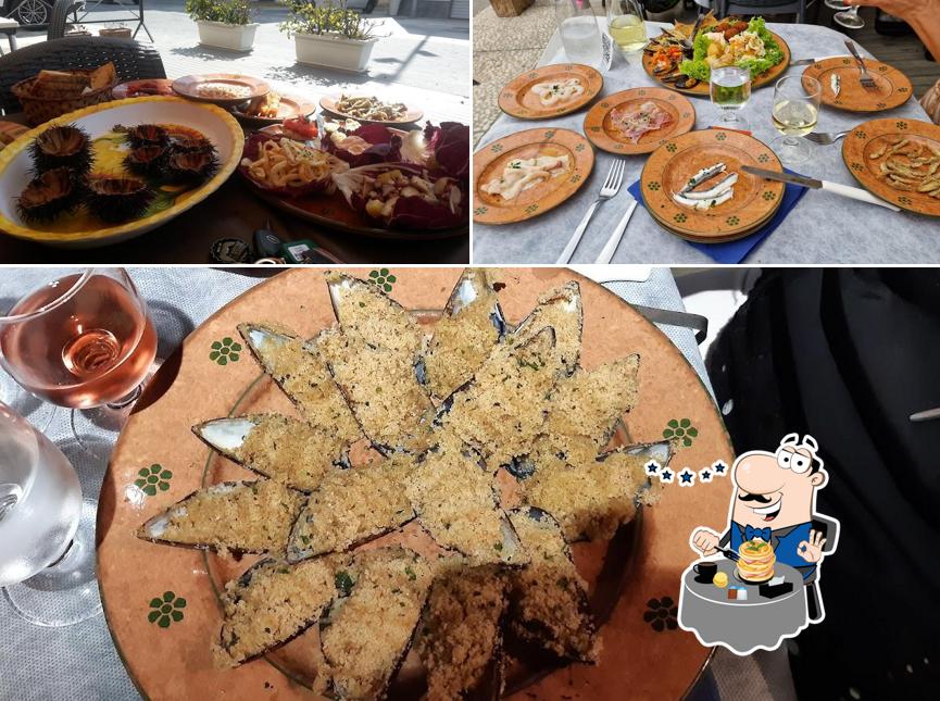 Cibo al Trattoria Concepita