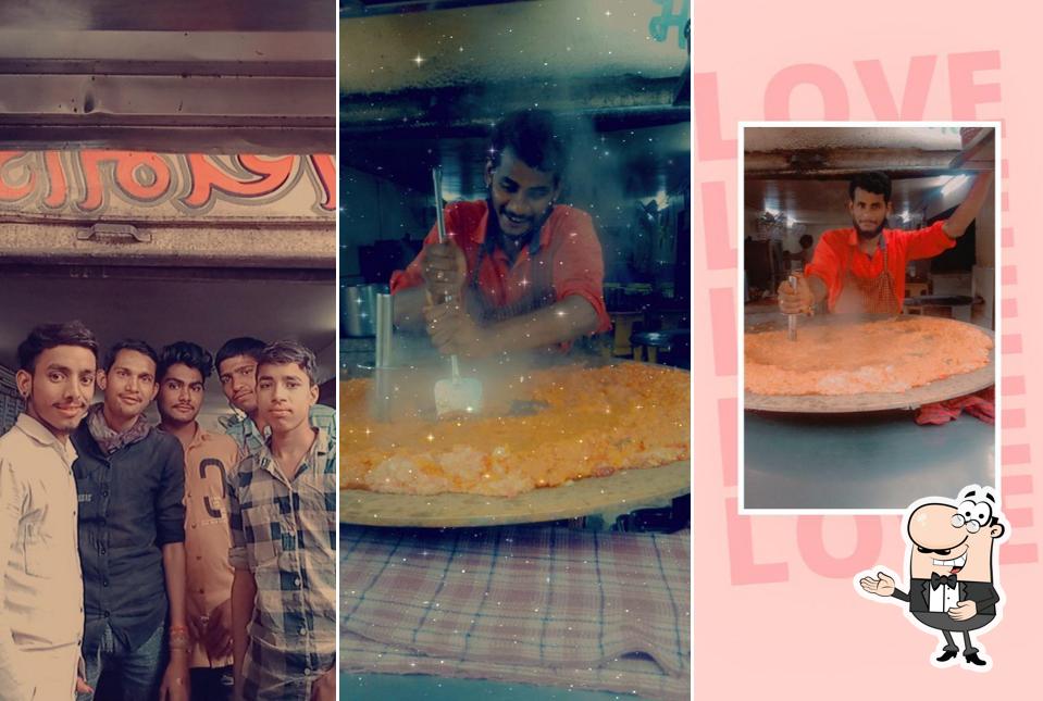 Look at this picture of Bansi pav bhaji and bharkadevi ice cream