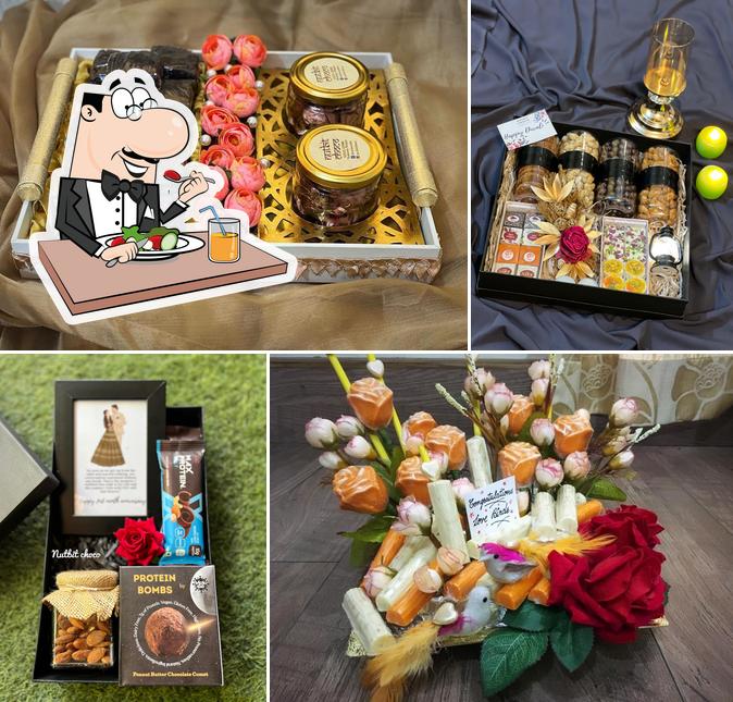 Food at Nutbit Choco