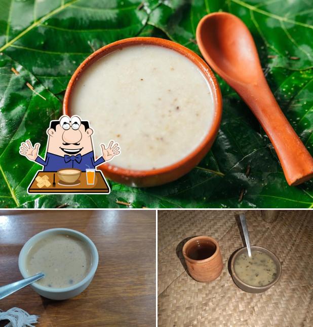 Clam chowder at Ajam Emba