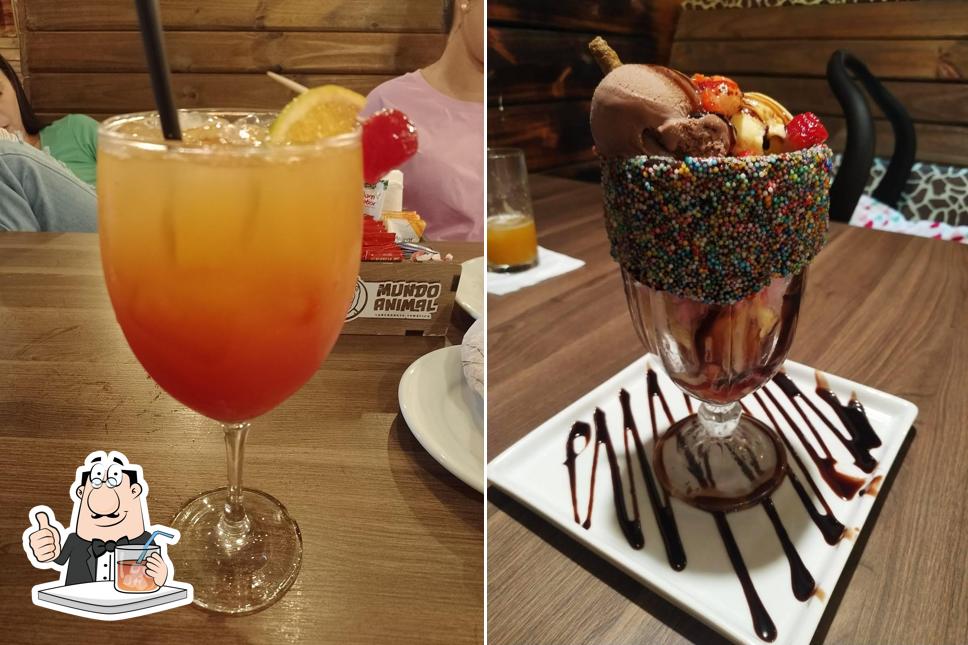 Escolha uma bebida no Mundo Animal Piracicaba